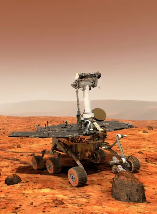 Framed Print : Mars Exploration Rover Print on Canvas Framed Print : Mars Exploration Rover Print on Canvas