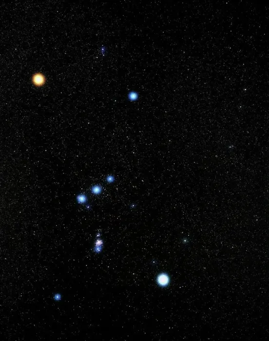 Framed Print : Orion Constellation Print Framed Print : Orion Constellation Print