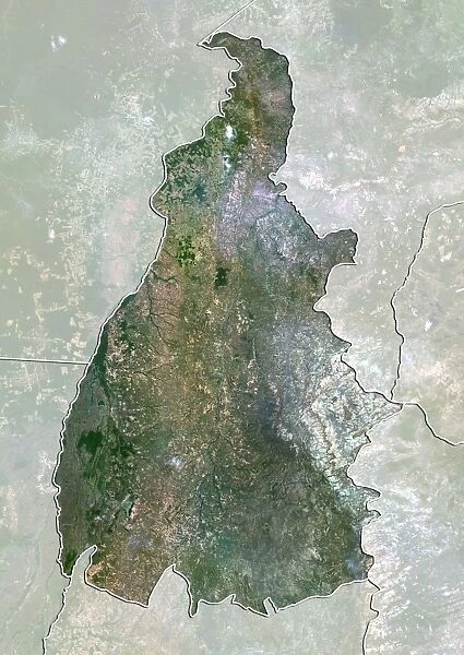 Tocantins, Brazil, satellite image