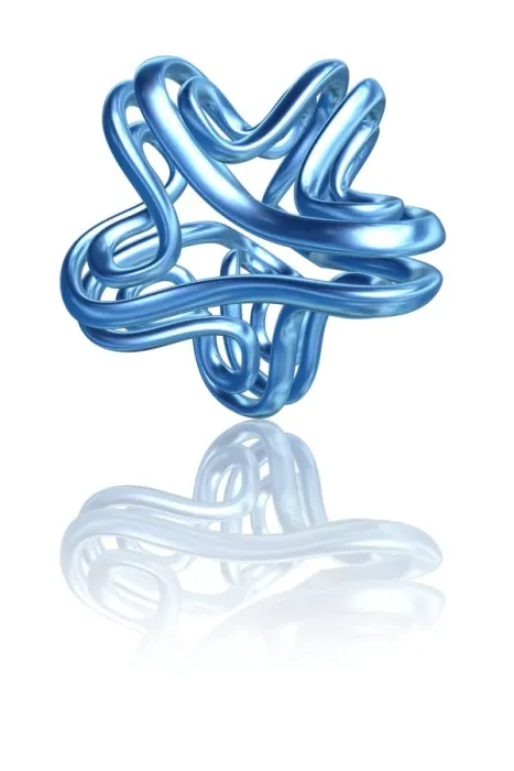 Framed Print : Torus Knot Print