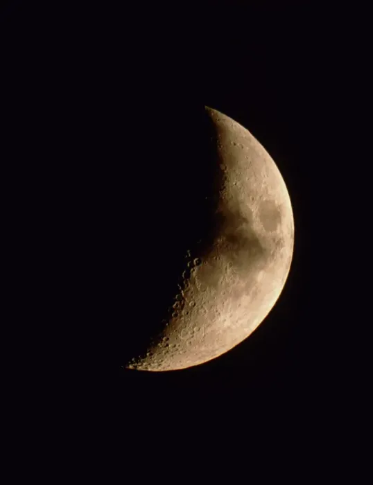 Framed Print : Total Lunar Eclipse Print, Partial Phase Framed Print : Total Lunar Eclipse Print, Partial Phase