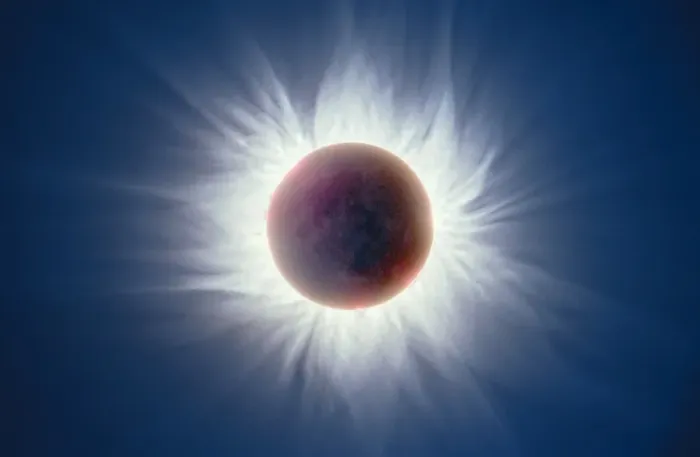 Framed Print : Total Solar Eclipse Print Framed Print : Total Solar Eclipse Print