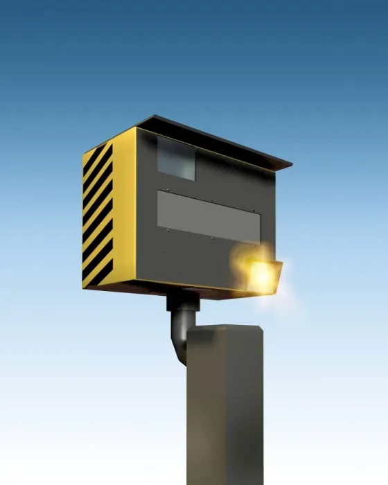 Framed Print : Traffic Speed Camera Print Framed Print : Traffic Speed Camera Print