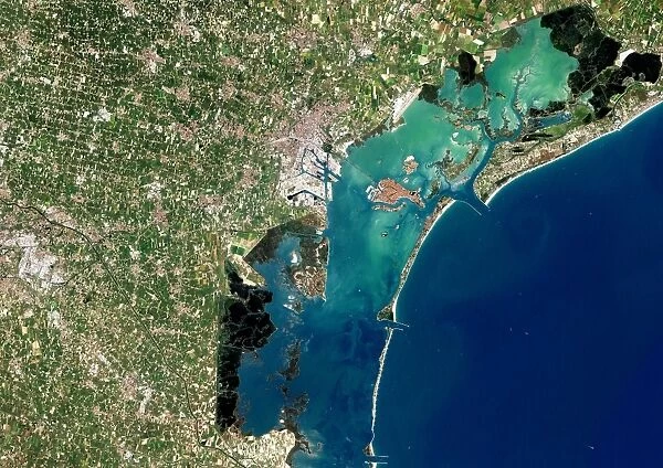 Venice, satellite image