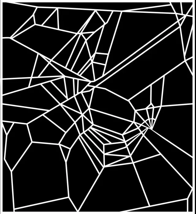 Framed Print : Caffeine's Disruptive Effect on a Garden Spider's Orb Web Print Framed Print : Caffeine's Disruptive Effect on a Garden Spider's Orb Web Print