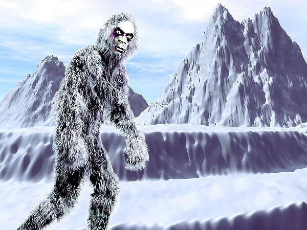 Yeti. This mythical primate is said to live in the impenetrable thickets