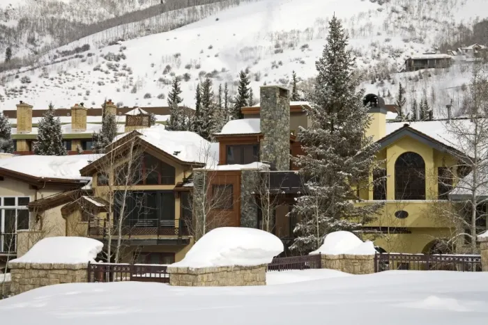 Framed Print : Vail Ski Resort Accommodation Print Framed Print : Vail Ski Resort Accommodation Print