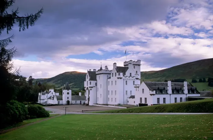 Framed Print : Blair Castle Print - Highland Scotland Landscape Framed Print : Blair Castle Print - Highland Scotland Landscape