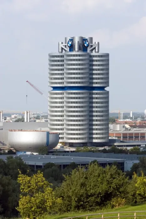 Framed Print : BMW Building Print, Munich, Germany Framed Print : BMW Building Print, Munich, Germany