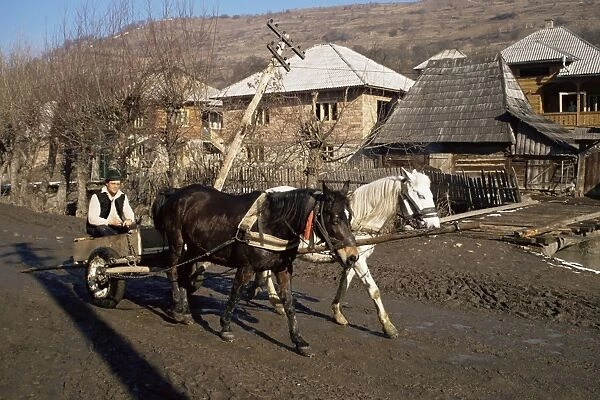 Botiba village, Maramuresh region, Romania, Europe