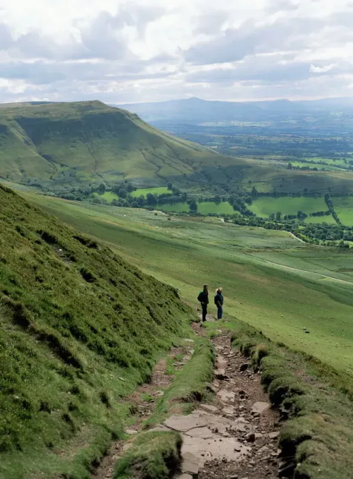 Framed Print : Brecon Beacons Landscape Print