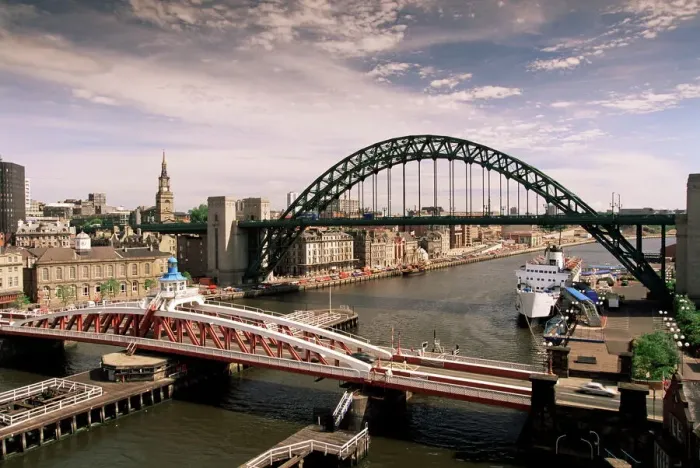 Framed Print : River Tyne Bridges Print Framed Print : River Tyne Bridges Print
