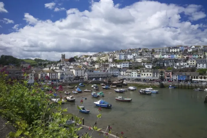 Framed Print : Brixham Harbour Print Framed Print : Brixham Harbour Print