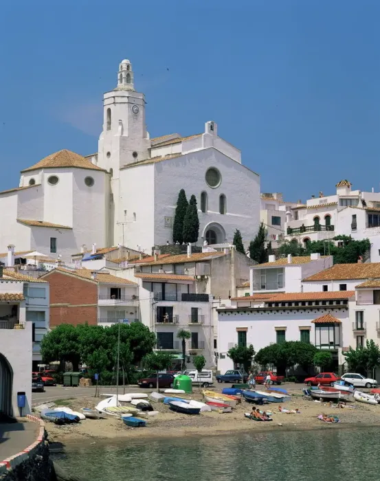 Framed Print : Cadaques Print - Costa Brava Landscape