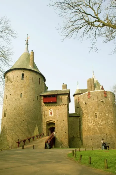 Framed Print : Castell Coch Print, a photograph of the medieval castle in Wales Framed Print : Castell Coch Print, a photograph of the medieval castle in Wales
