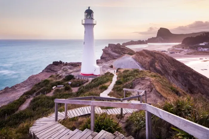 Framed Print : Castlepoint Lighthouse Print Framed Print : Castlepoint Lighthouse Print