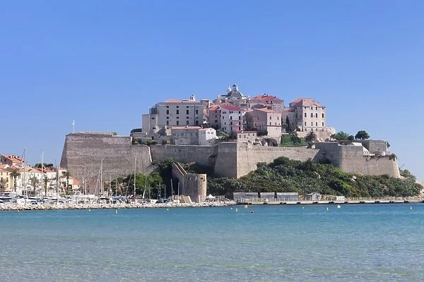 Citadel, Calvi, Balagne, Corsica, France, Mediterranean, Europe
