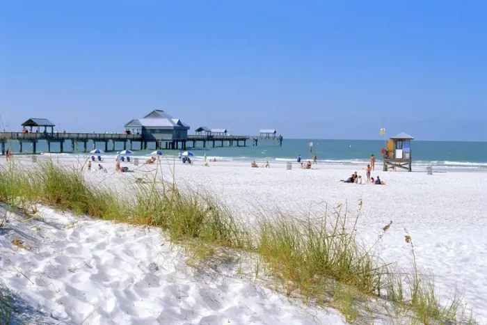 Framed Print : Clearwater Beach Florida Print Framed Print : Clearwater Beach Florida Print