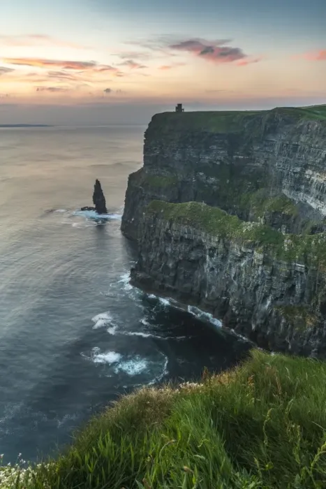 Framed Print : Cliffs of Moher Sunset Print Framed Print : Cliffs of Moher Sunset Print