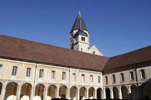 Cluny abbey, Saone-et-Loire, Burgundy, France, Europe
