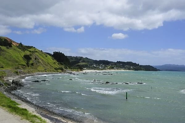 The coastline of Northern Coromandel, North Island, New Zealand, Pacific