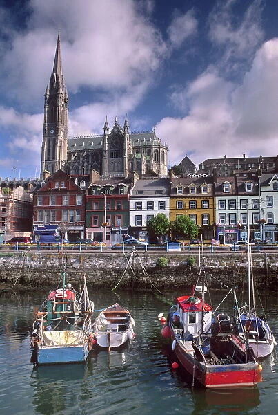 Cobh Harbour and St