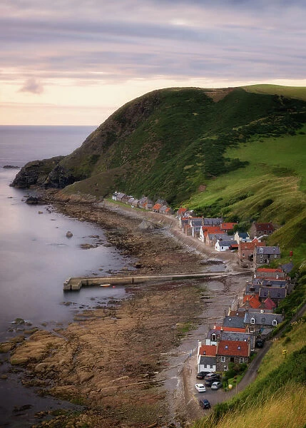 Crovie coastal village, Aberdeenshire, Scotland, United Kingdom, Europe