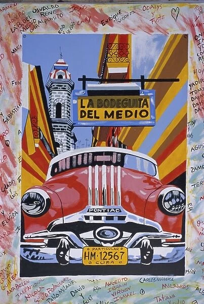 Cuban paintings, Havana, Cuba, West Indies, Central America