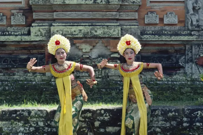 Framed Print : Bali Dancers Print Framed Print : Bali Dancers Print
