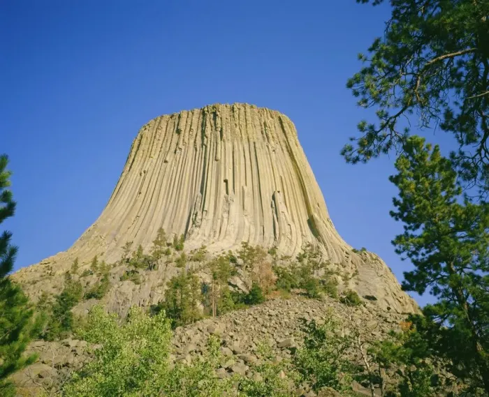 Framed Print : Devils Tower National Monument Print Framed Print : Devils Tower National Monument Print