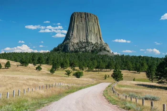 Framed Print : Devils Tower National Monument Print, Wyoming, USA