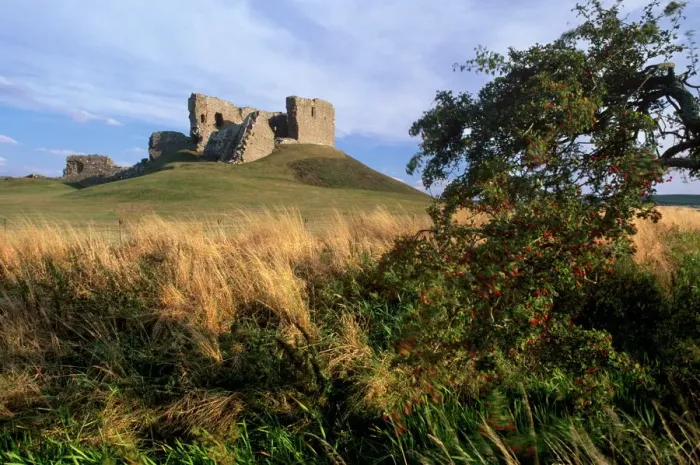 Framed Print : Duffus Castle Print - A 1150 Motte Castle in Scotland Framed Print : Duffus Castle Print - A 1150 Motte Castle in Scotland