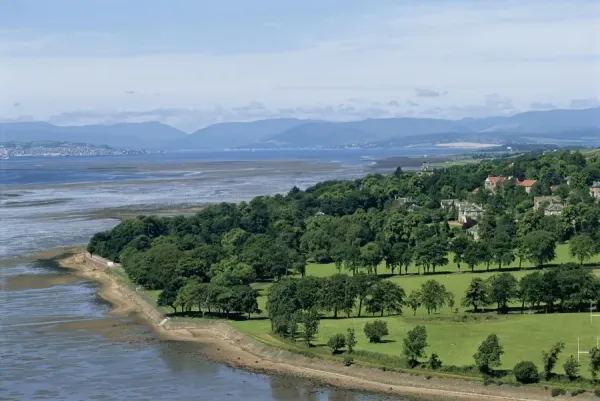 Dumbarton Castle On The North Shore Of The River Clyde Photos Framed Prints