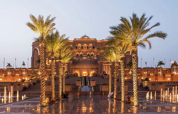 Emirates Palace Hotel, Abu Dhabi, United Arab Emirates, Middle East