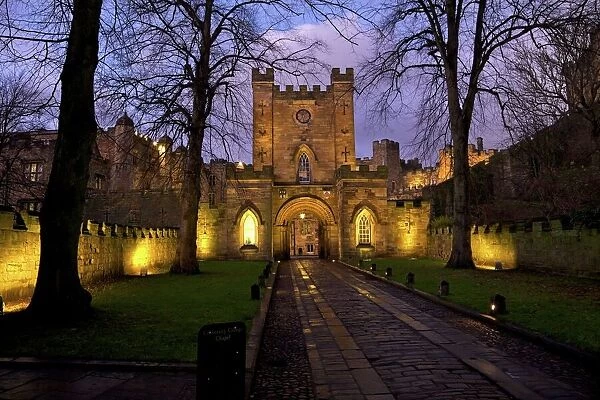 Gatehouse, Durham Castle, University College, Durham, England, United Kingdom, Europe