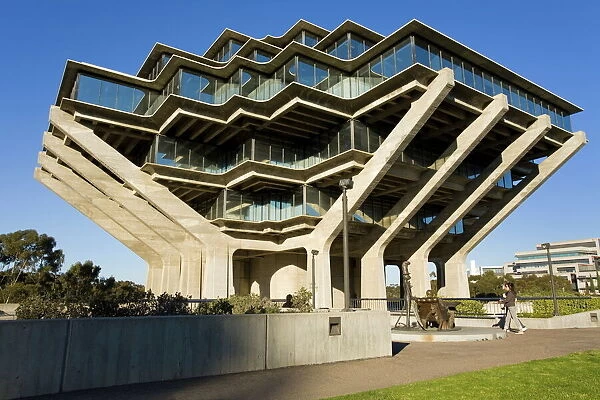 Geisel Library in University College San Diego, La Jolla, California, United States of America