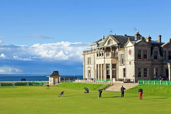 Golf course and club house, The Royal available as Framed Prints, Photos,  Wall Art and Photo Gifts