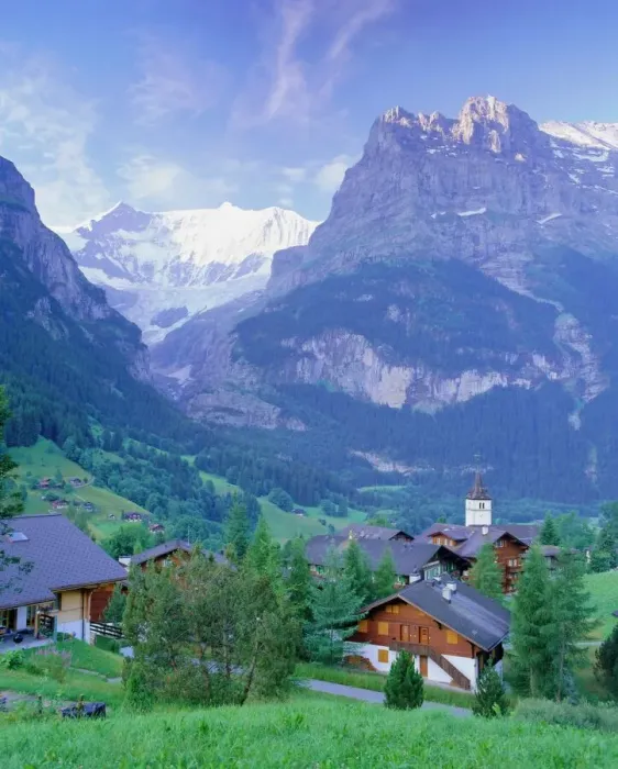 Framed Print : Grindelwald and the North Face of the Eiger Print