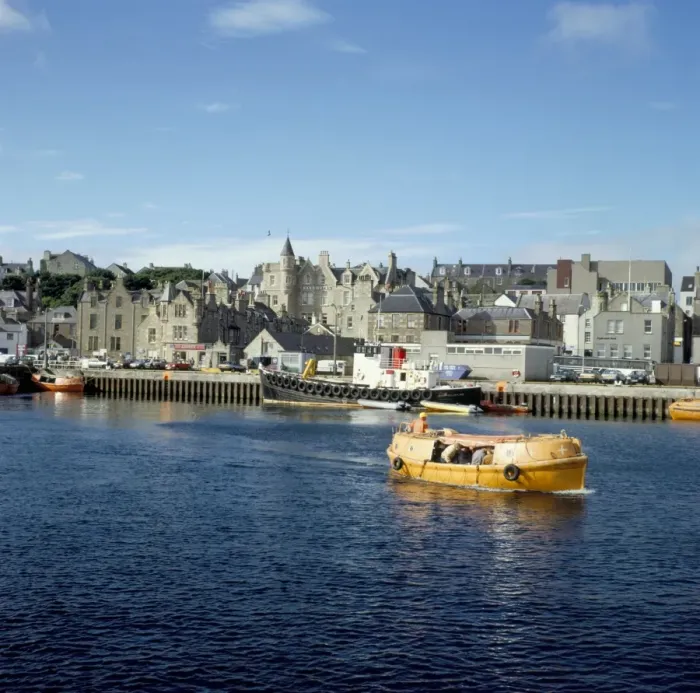 Framed Print : Lerwick Harbour Print Framed Print : Lerwick Harbour Print
