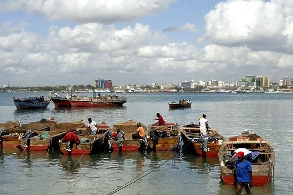 Harbour, Dar es Salaam, Tanzania, East Africa, Africa