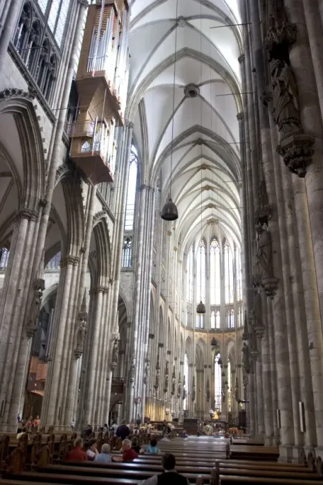 Framed Print : Cologne Cathedral Interior Print Framed Print : Cologne Cathedral Interior Print