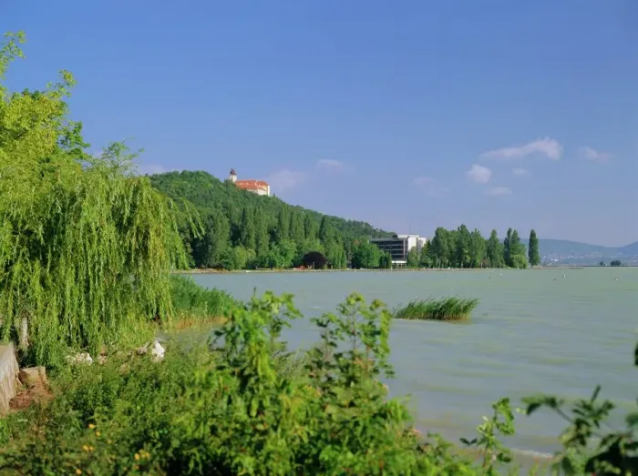 Framed Print : Lake Balaton Print: A serene Hungarian lake landscape Framed Print : Lake Balaton Print: A serene Hungarian lake landscape