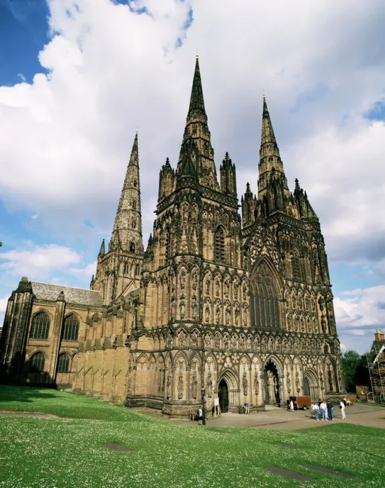 Framed Print : Lichfield Cathedral Print Framed Print : Lichfield Cathedral Print