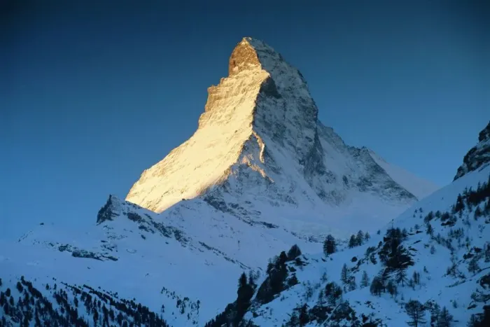 Framed Print : The Matterhorn Print - A Mountain Landscape Framed Print : The Matterhorn Print - A Mountain Landscape