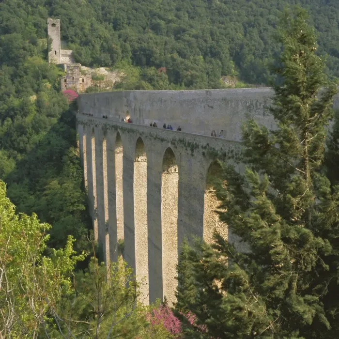 Framed Print : Medieval Bridge Print, Ponte delle Torri, Spoleto Framed Print : Medieval Bridge Print, Ponte delle Torri, Spoleto