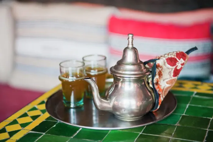 Framed Print : Moroccan Mint Tea Print Framed Print : Moroccan Mint Tea Print