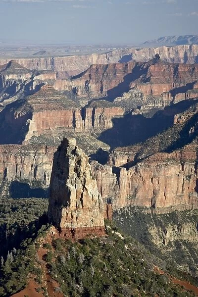 Mount Hayden from Point Imperial, Grand Canyon National Park, UNESCO World Heritage Site