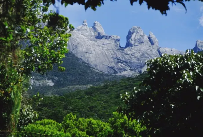 Framed Print : Mount Kinabalu Print, Borneo Landscape Framed Print : Mount Kinabalu Print, Borneo Landscape