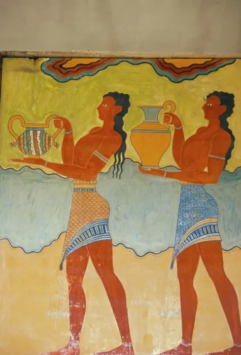Framed Print : Minoan Corridor Print Framed Print : Minoan Corridor Print