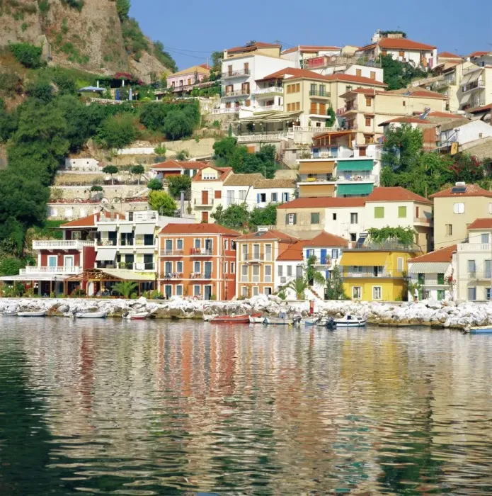 Framed Print : Parga Greece Print Framed Print : Parga Greece Print